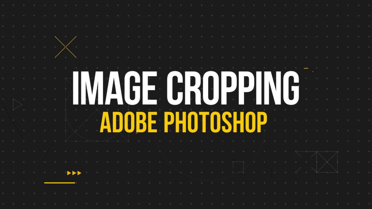 Adobe Photoshop CC Image Cropping tutorial - Graphic Design Course