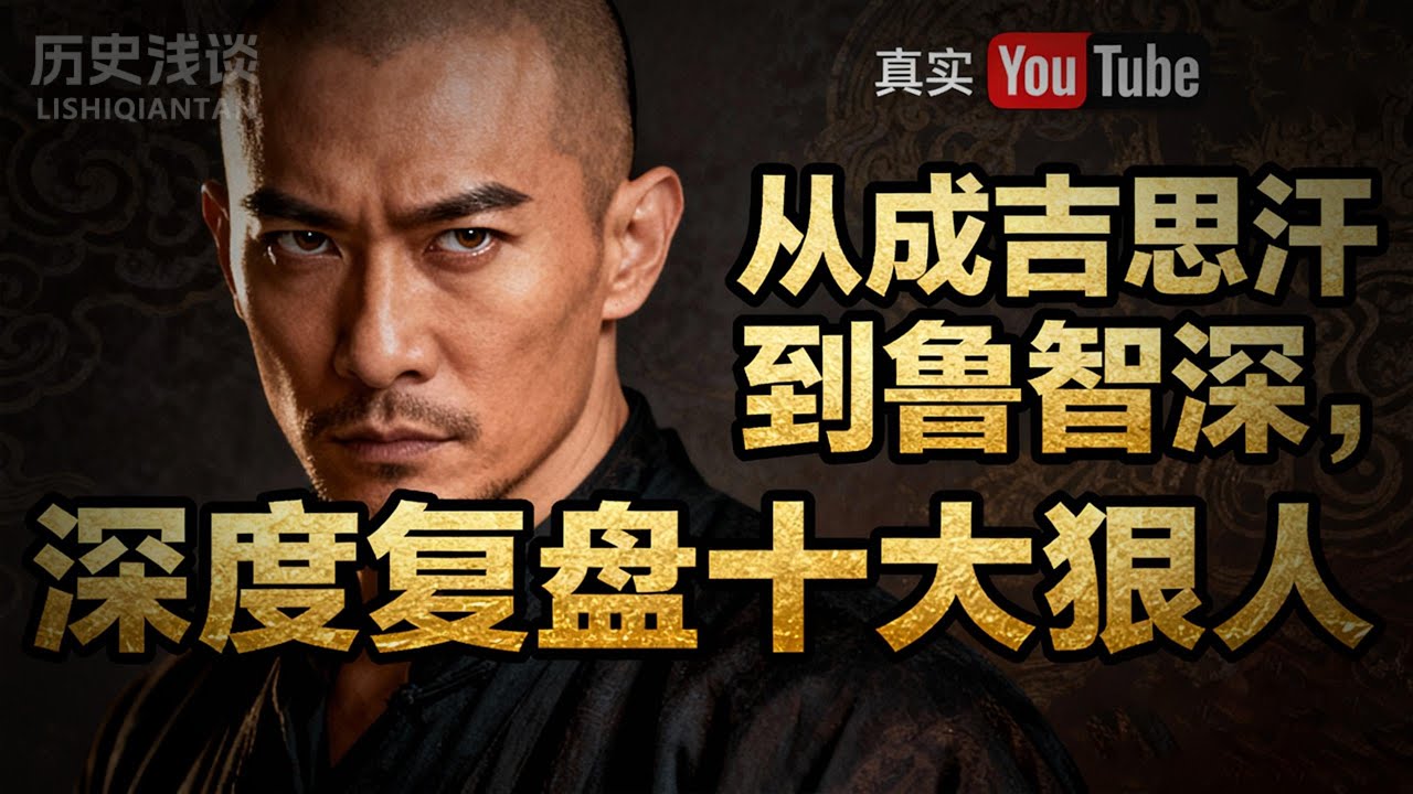 史书不敢细写！成吉思汗杀兄、妖僧做人骨酒杯，揭开人性最黑暗的博弈论！#成吉思汗 #杨链真伽 #宋理宗头骨 #历史冷知识