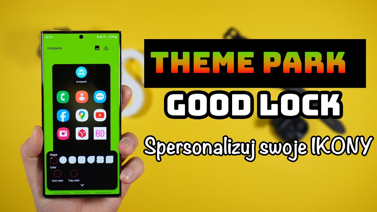 Przenieś swój ekran startowy na wyższy poziom dzięki Good Lock - THEME PARK - Personalizacja IKON