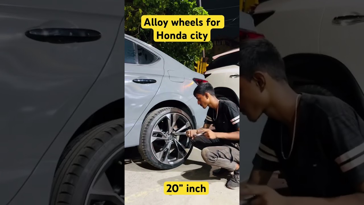 20 inch alloy wheels for Honda city 