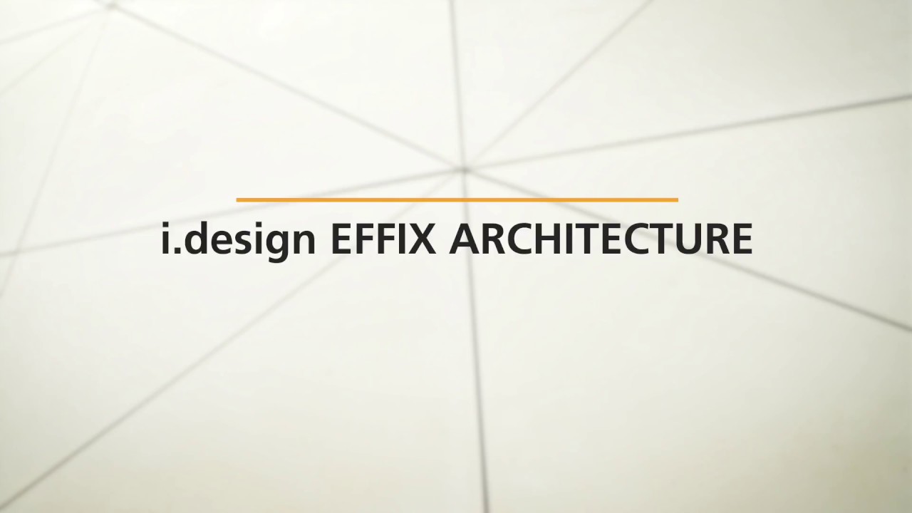 Ciments Calcia pr&eacute;sente i.design EFFIX ARCHITECTURE