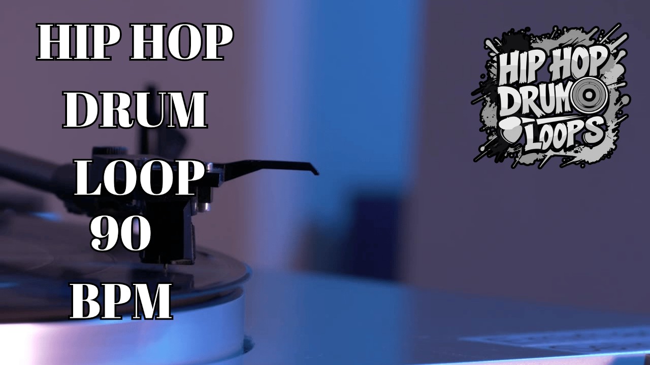 90 BPM Hip Hop Drum Loop | Laid Back Boom Bap