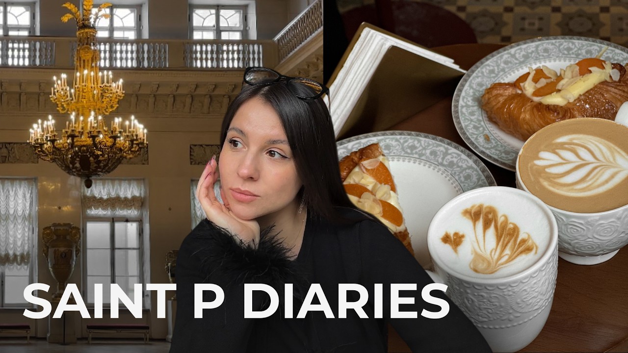 18. VLOG | выходные в Питере, Эрмитаж, книжные рекомендации