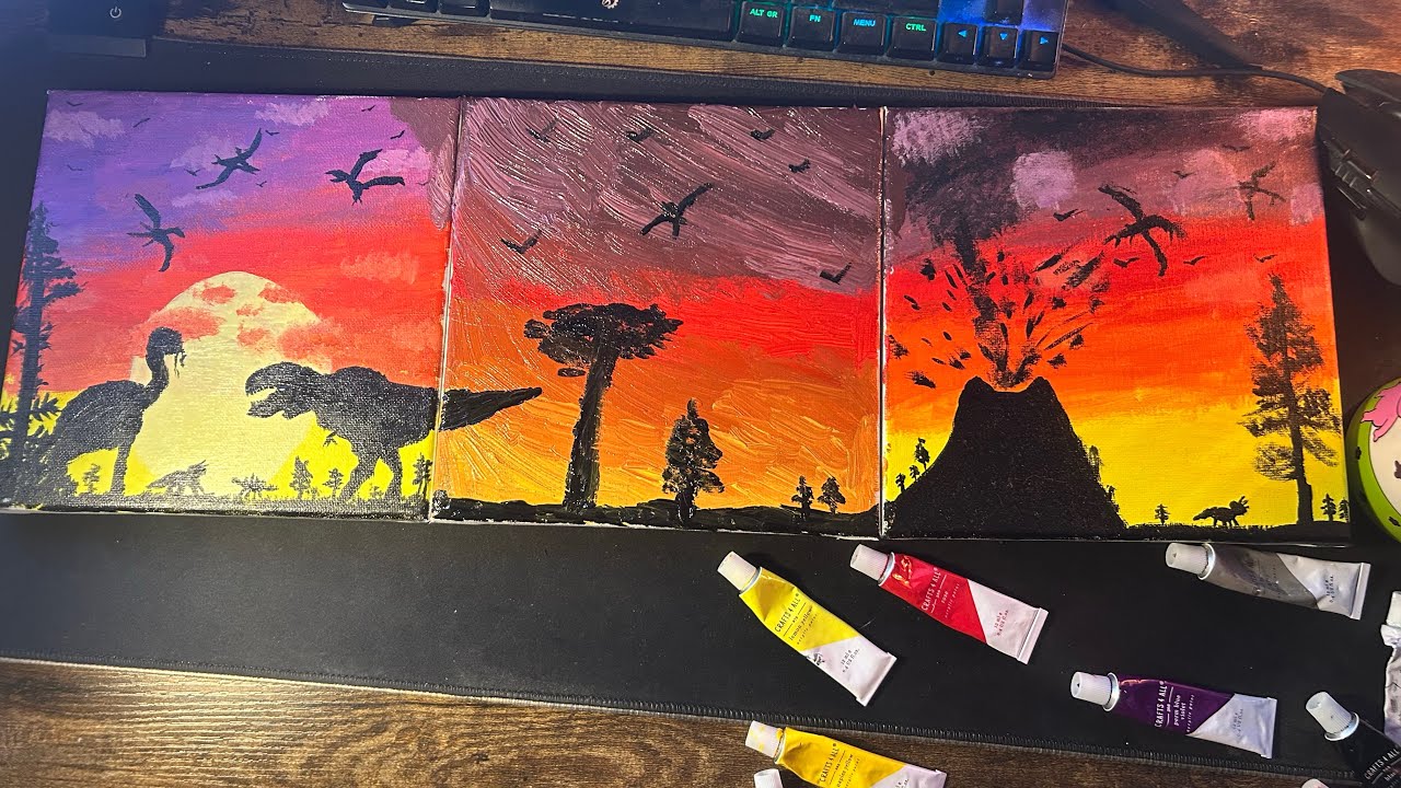 ASMR Paint with me!