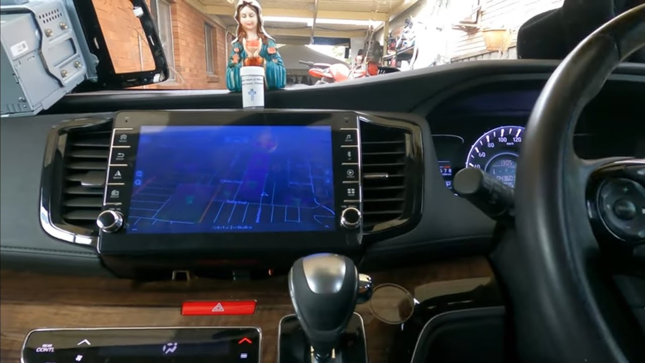 honda odyssey 2018 gps aftermarket head unit installation