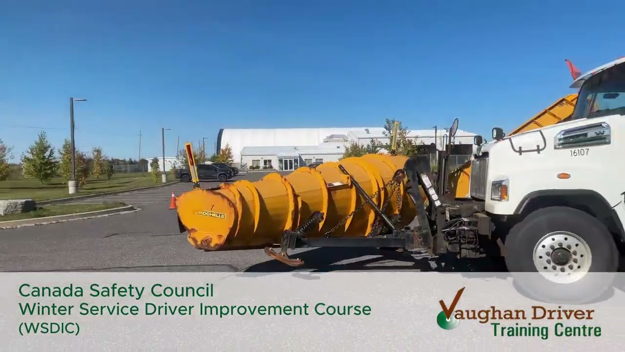 Canada Safety Council – Winter Service Driver Improvement Course (WSDIC)