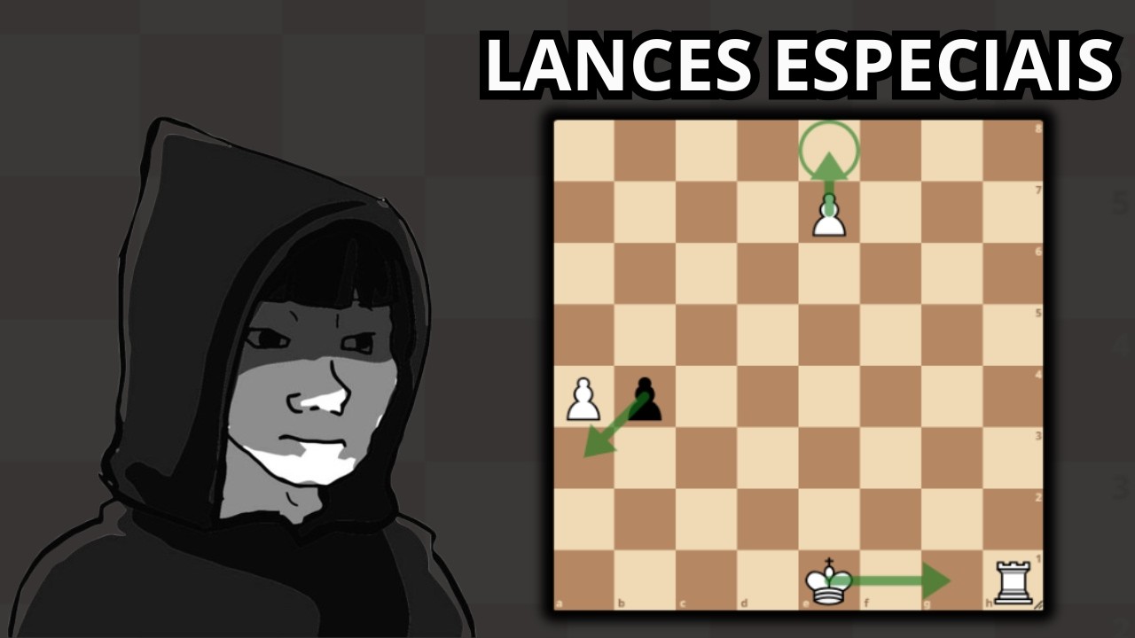 Todos os Lances Especiais do Xadrez Explicados em 5 Minutos