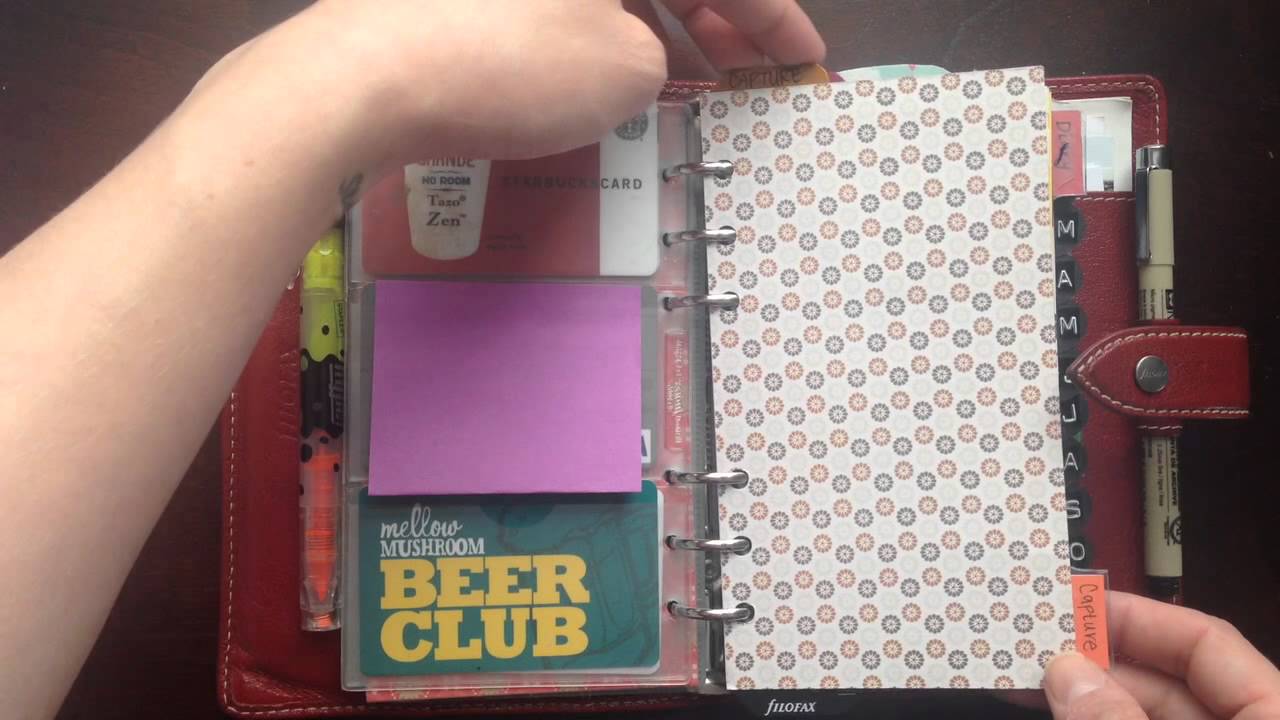 2014 Filofax Malden Set Up {thecrazylifeofJ}