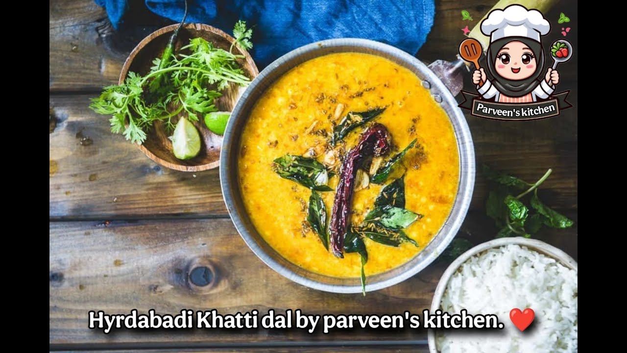 Hyderabadi khatti dal by parveen's kitchen.