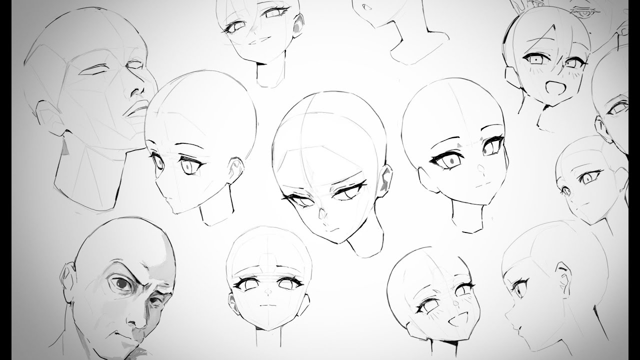 How to draw faces