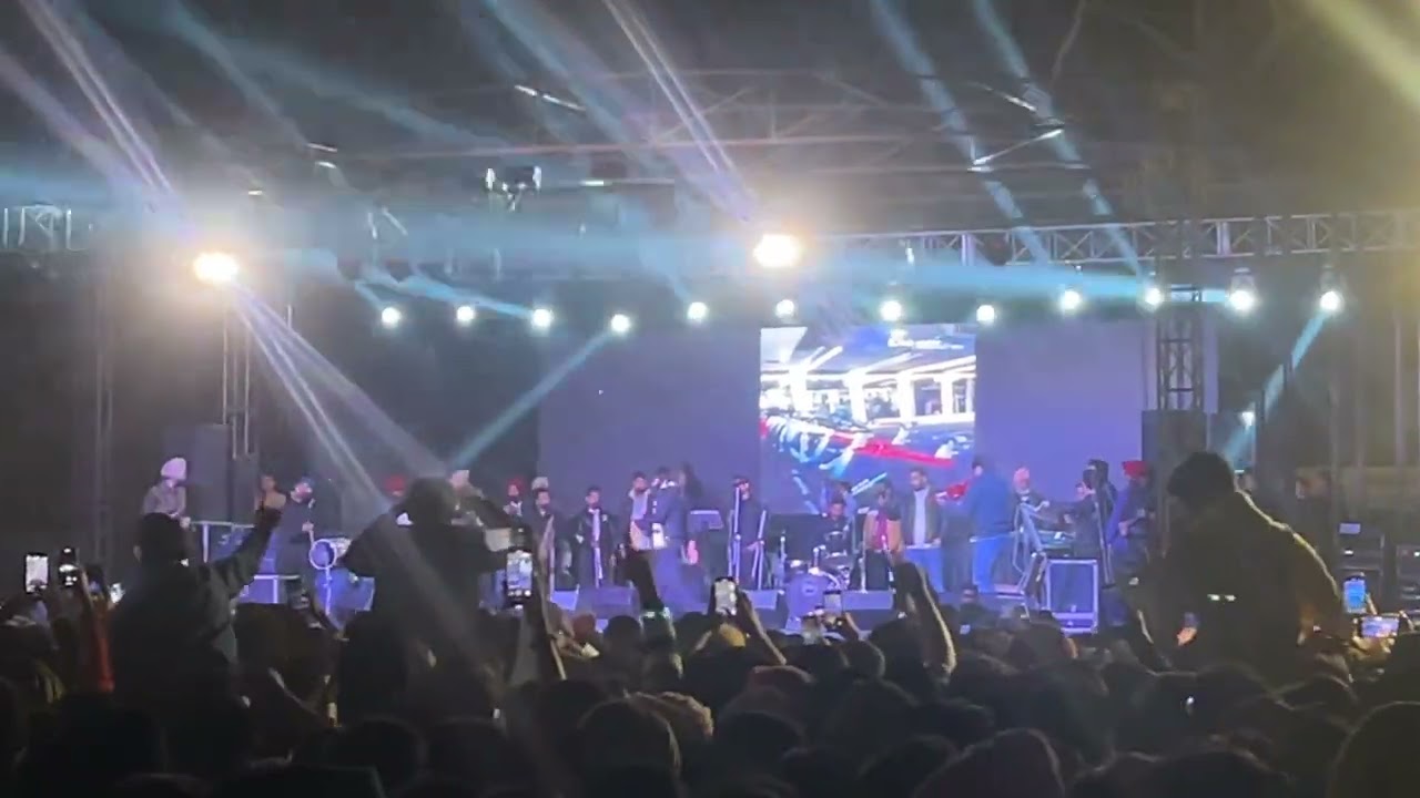 Babbu Maan || Touch Wood || Live || Performance || Panjab University || Chandigarh