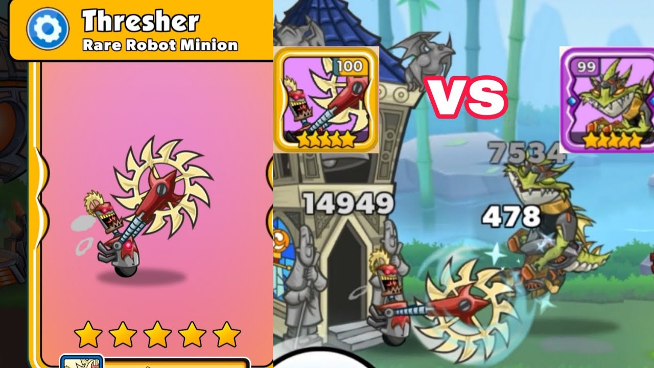 tower conquest #204 : thresher 5 star / cưa máy 5 sao siêu khoẻ