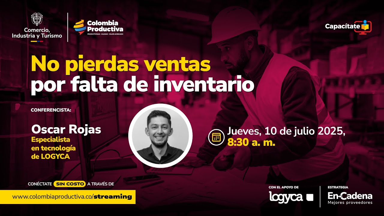 Capacítate | No pierdas ventas por falta de inventario