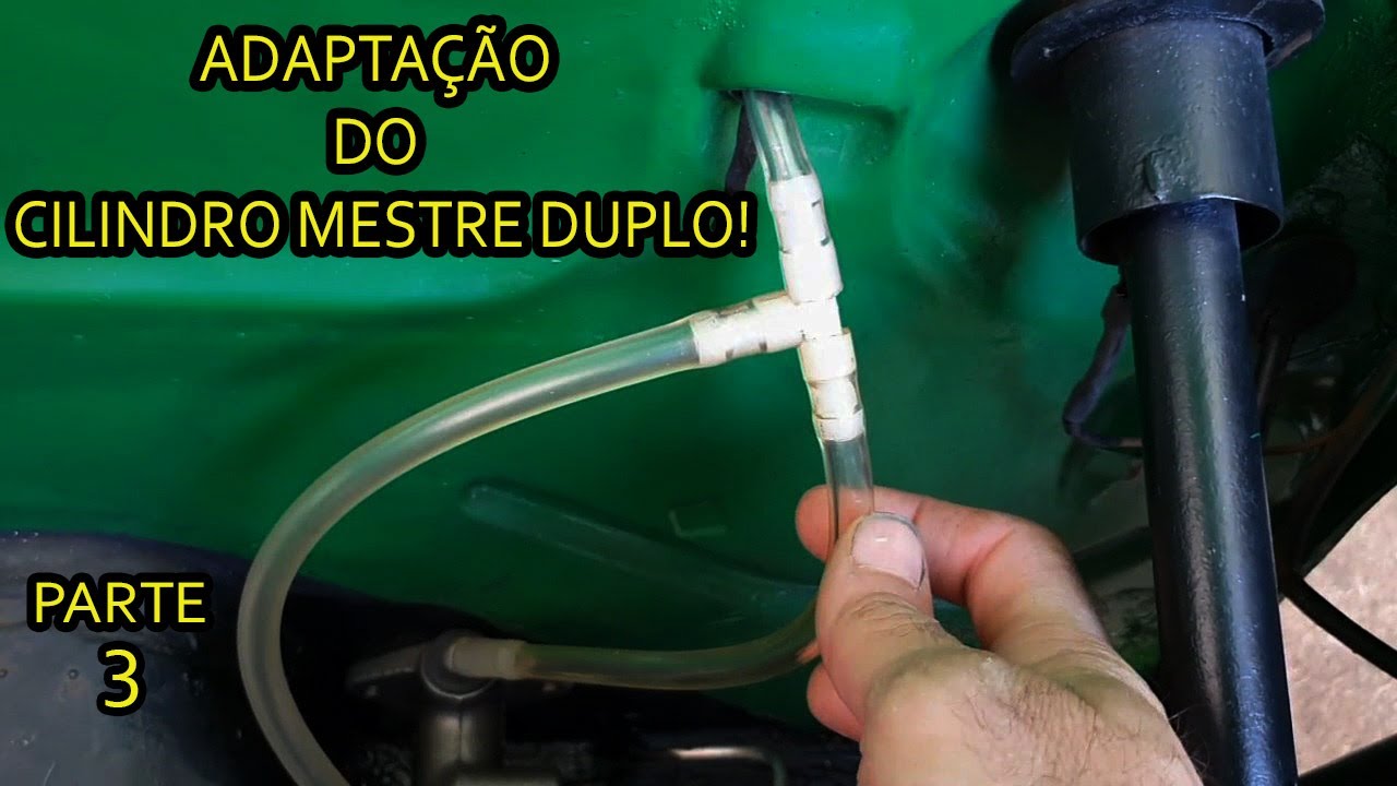 ADAPTAÇÃO DO CILINDRO MESTRE DUPLO (PARTE 3) - (VARIANT DNG PARTE 118)