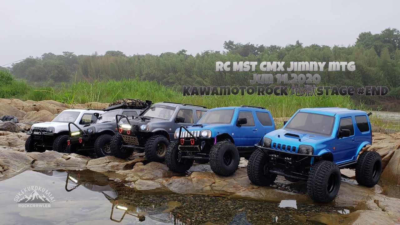 RC MST CMX Jimny mtg / Jun 14.2020 川本ロック 地獄stage -END-