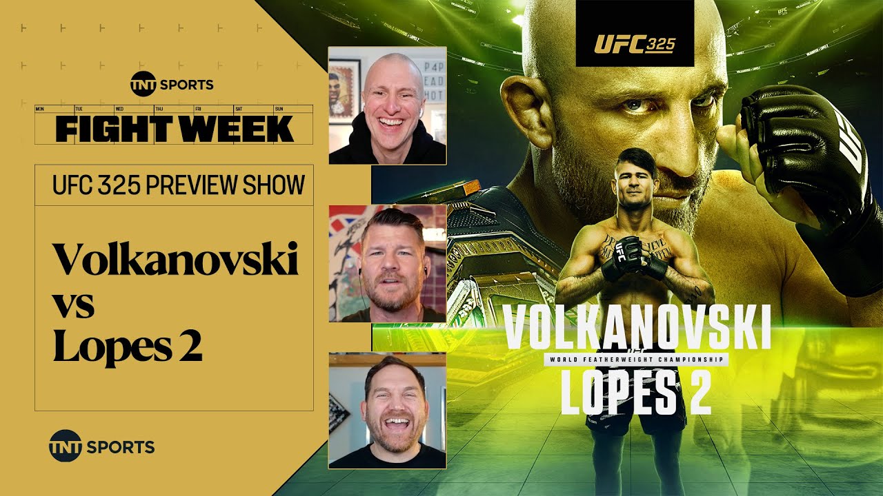 #UFC325 Preview Show: Alexander Volkanovski vs. Diego Lopes 2 🏆 Ft. Michael Bisping 🎥