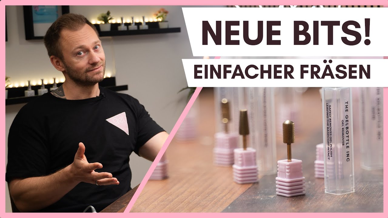 Neue Fräser Bits - Ganz einfach Gel oder Acryl entfernen