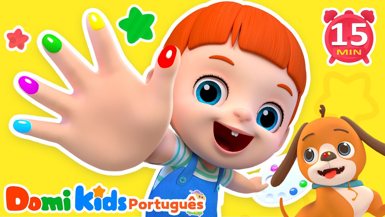 🌟 Super Coleção de Canções Infantis Populares | Aprenda e Divirta-se! | Canções Infantis | Domi Kids