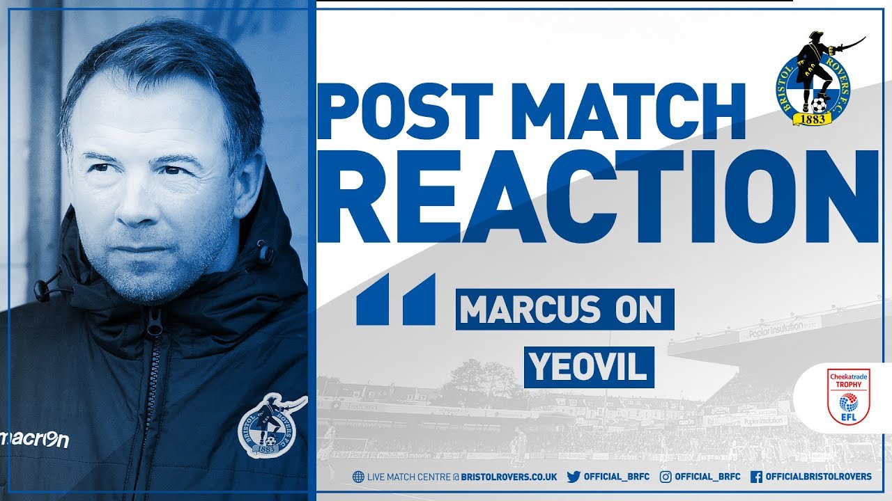 Reaction: Marcus On Yeovil