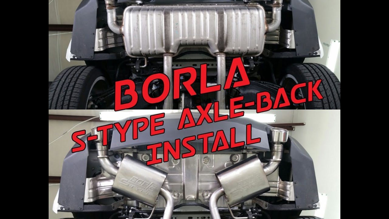 Borla S-Type Axle-back #11928 LIVE Install on Facebook