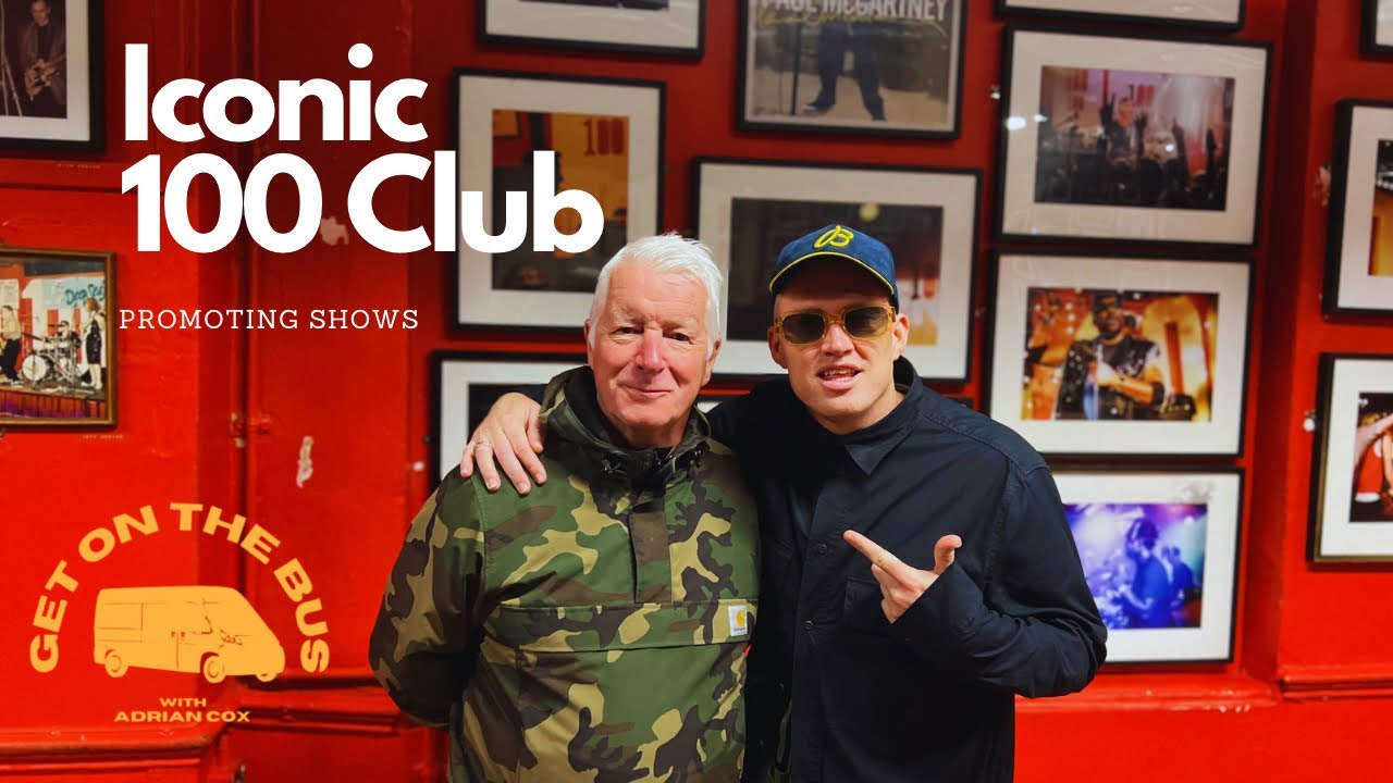 HOW I PROMOTE MUSIC | 100 CLUB | LONDON (What goes into putting on a show)