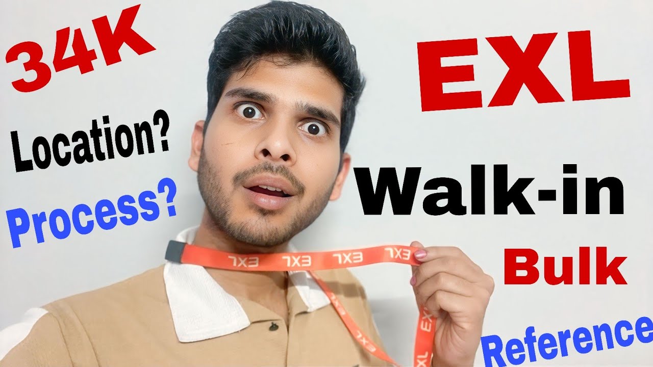 EXL Walk-in Drive 2026 🔥 Salary, Process & Full Details | Work From Home | The Ravi Vlogs