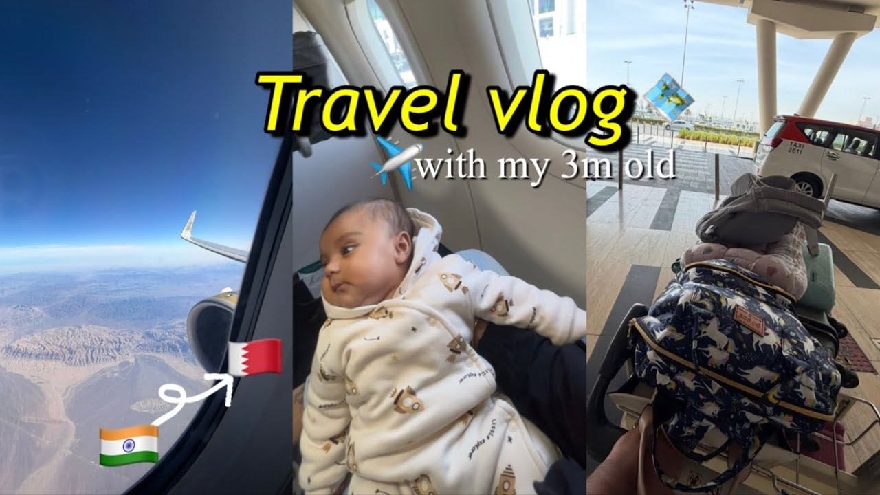 Travel with my 3m old👩🏻‍🍼👶🏻✈️