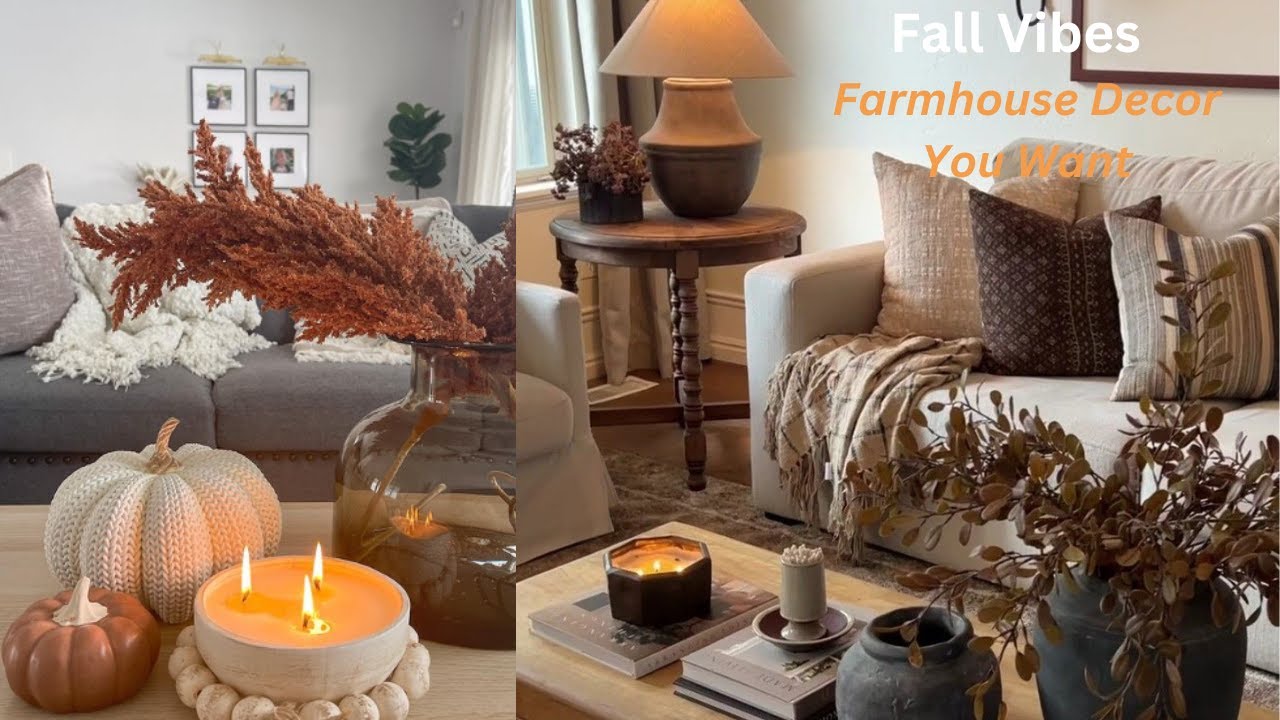 Farmhouse Decor Ideas You'll Love:Get Ready for Fall|hanahomedecordiy