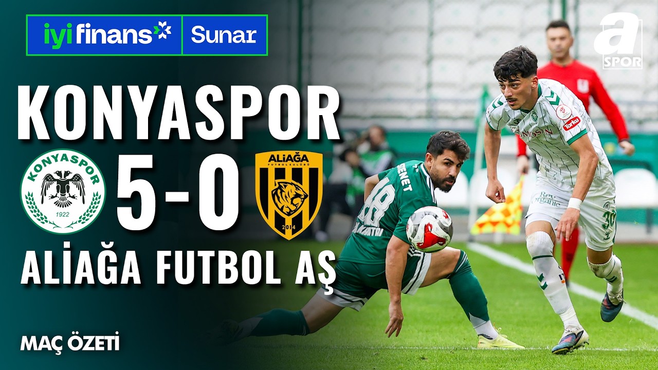 Konyaspor 5-0 Aliağa Futbol AŞ | MA&Ccedil; &Ouml;ZETİ | Ziraat T&uuml;rkiye Kupası C Grubu 3. Hafta | 05.02.2026