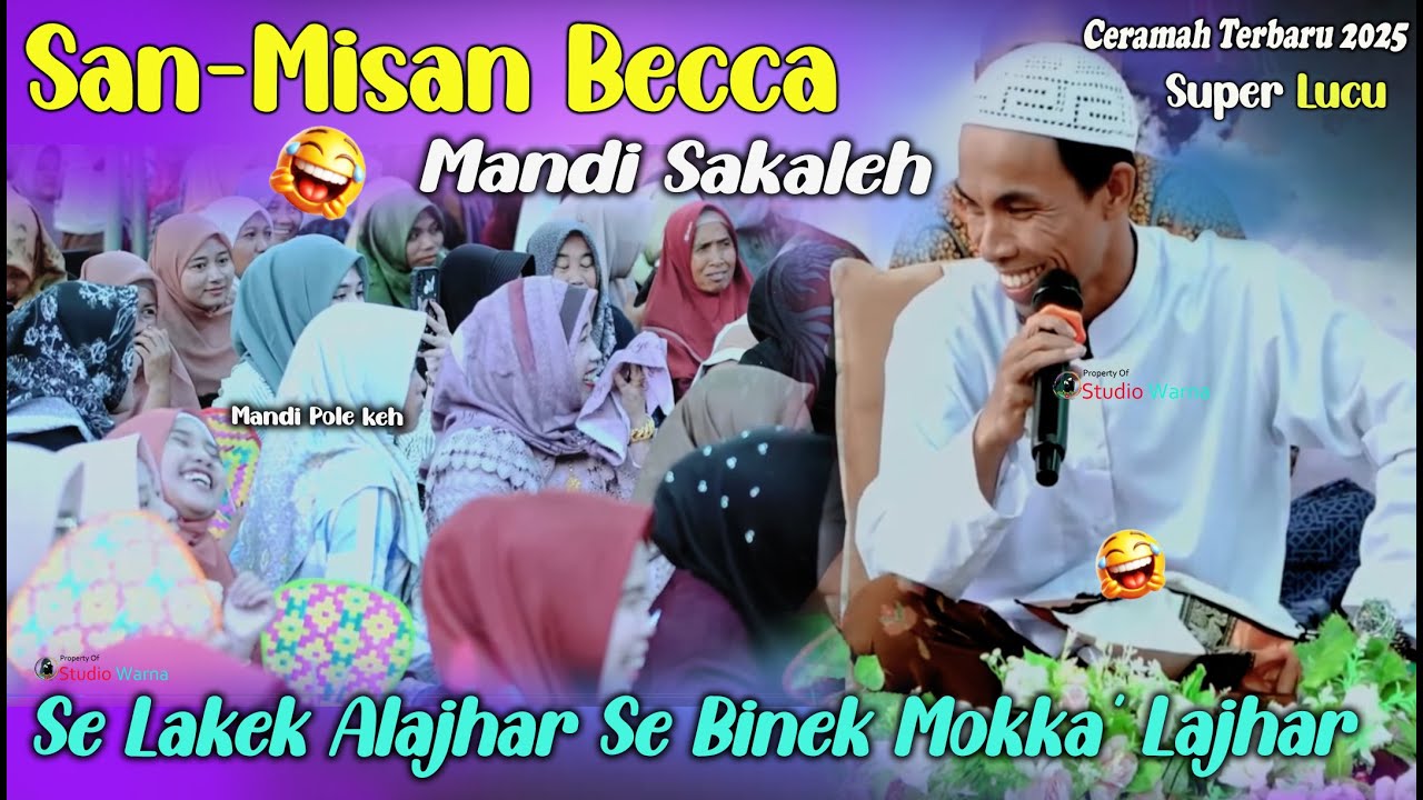 SAN-MISAN BECCA MANDI SAKALEH🤣 KH KHOLIL YASIN TERBARU 2025 FULL LAGU