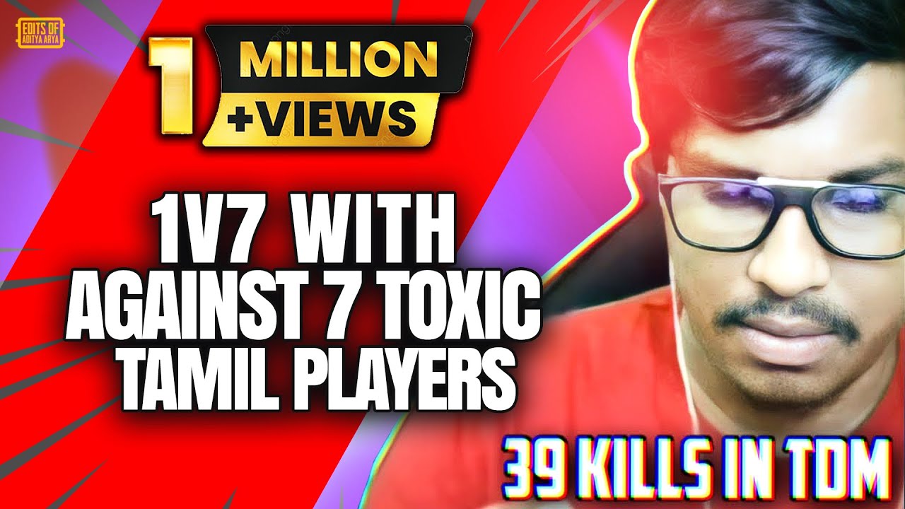 39Kills Against😈 7 😈Toxic  Players. & Big thanks to my editor for making this video as a fan❤️