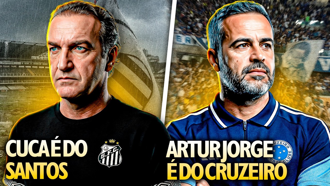 CUCA É DO SANTOS | ARTUR JORGE É DO CRUZEIRO