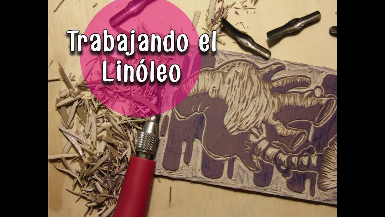 Taller de Linograbado 02x05 - Trabajando el Linóleo para Grabado