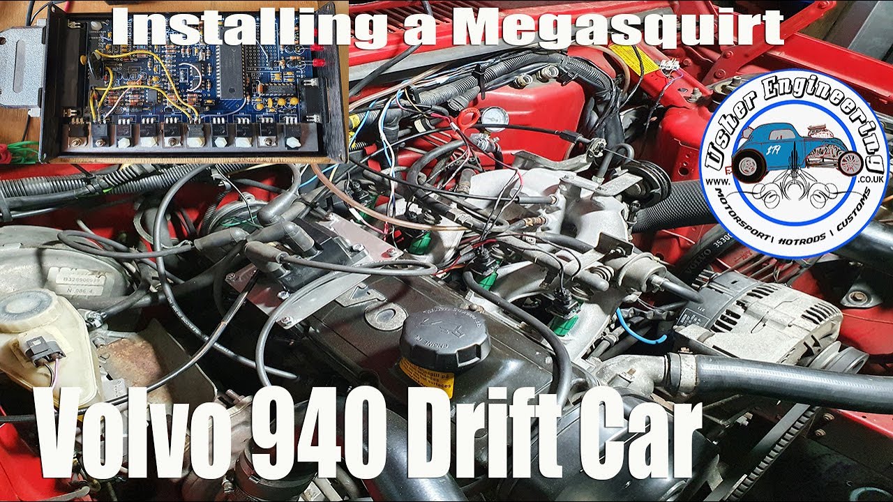 Volvo 940 Drift Car Project! Installing a Megasquirt