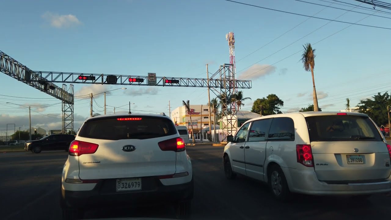 Scenic Uber Drive: Barcelo Bavaro Palace to Hotel Riu Naiboa, Punta Cana 2023