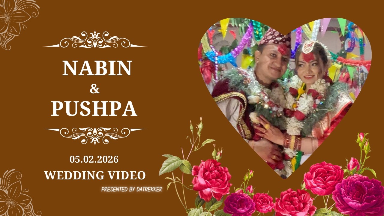 🎬 Cinematic Wedding Film - 🌺 A Beautiful Nepali Wedding🇳🇵| Nabin Weds Pushpa | Wedding Highlights 💖