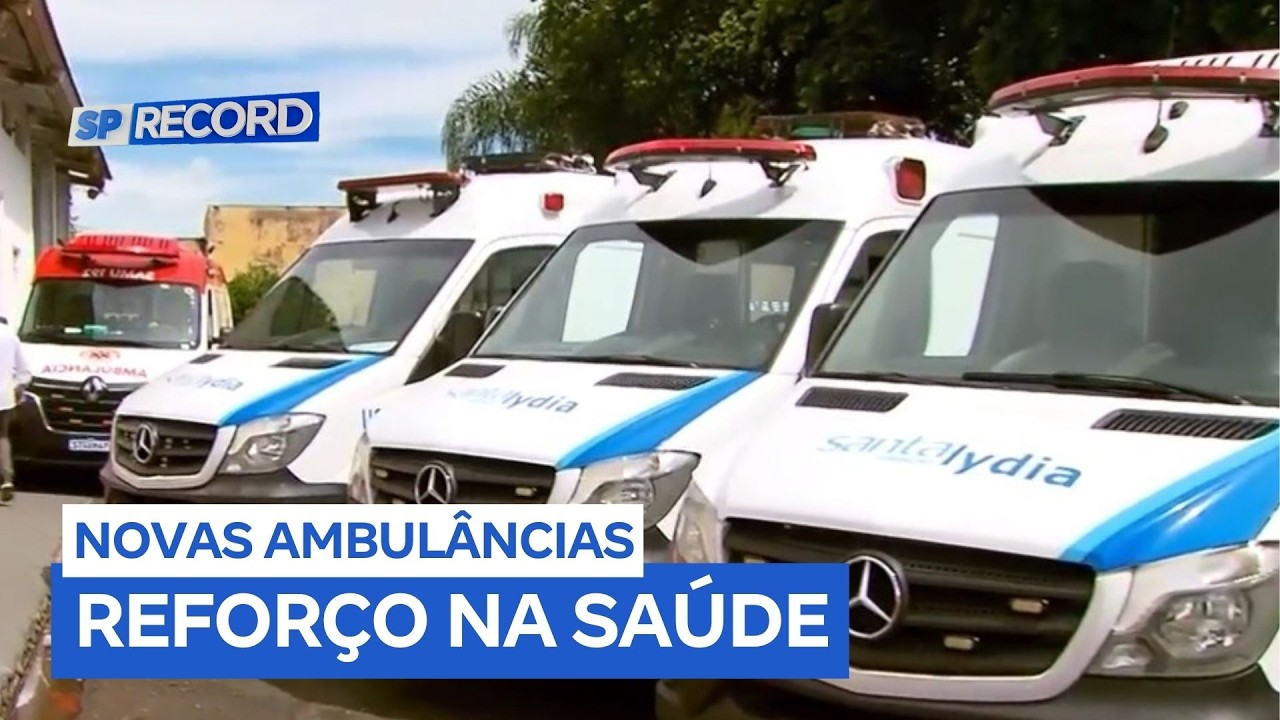 Novas ambulância assumem transferências das UPAs em Ribeirão Preto (SP)