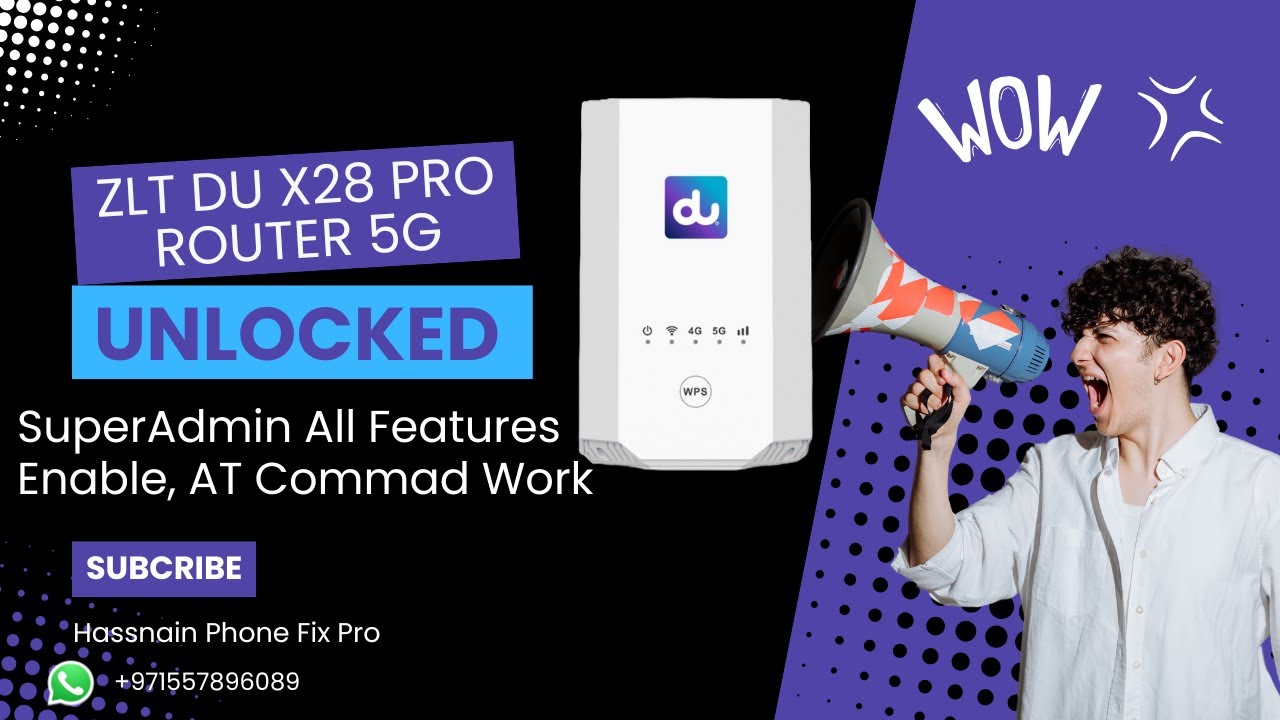 Du Router X28 SOLD BIG QTY to Customer | Customer Very Happy | Clean Box Pack | with Super Admin