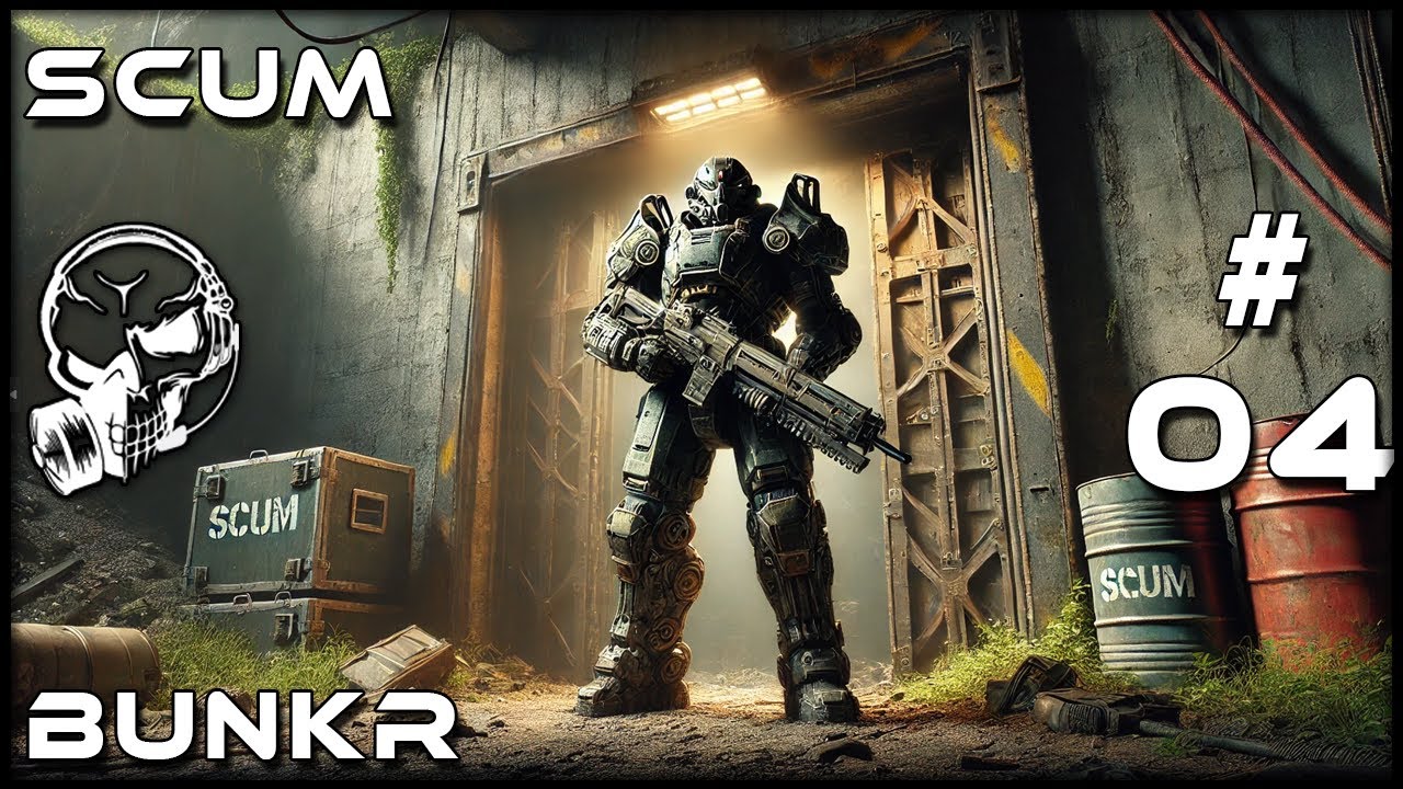 LOOTÍME BUNKR CHRÁNĚNÝ ROBOTEM | SCUM Server #4 CZ / SK