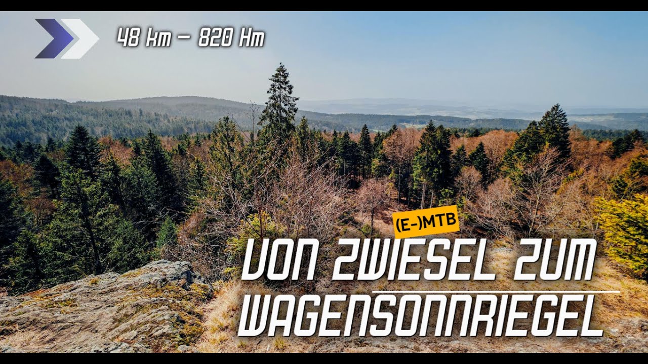 🚵‍♀️ MTB Tour Niederbayern: Zwiesel zum Wagensonnriegel | Ostbayern Bayerischer Wald Singletrail