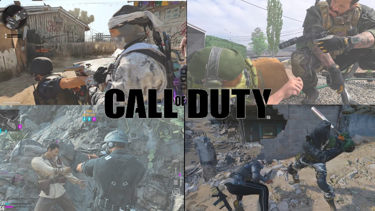 Call of Duty Executions / Finishing Moves 1 hour + of Bo6 MW3 CW VG MW2019 5 Years of Finishers