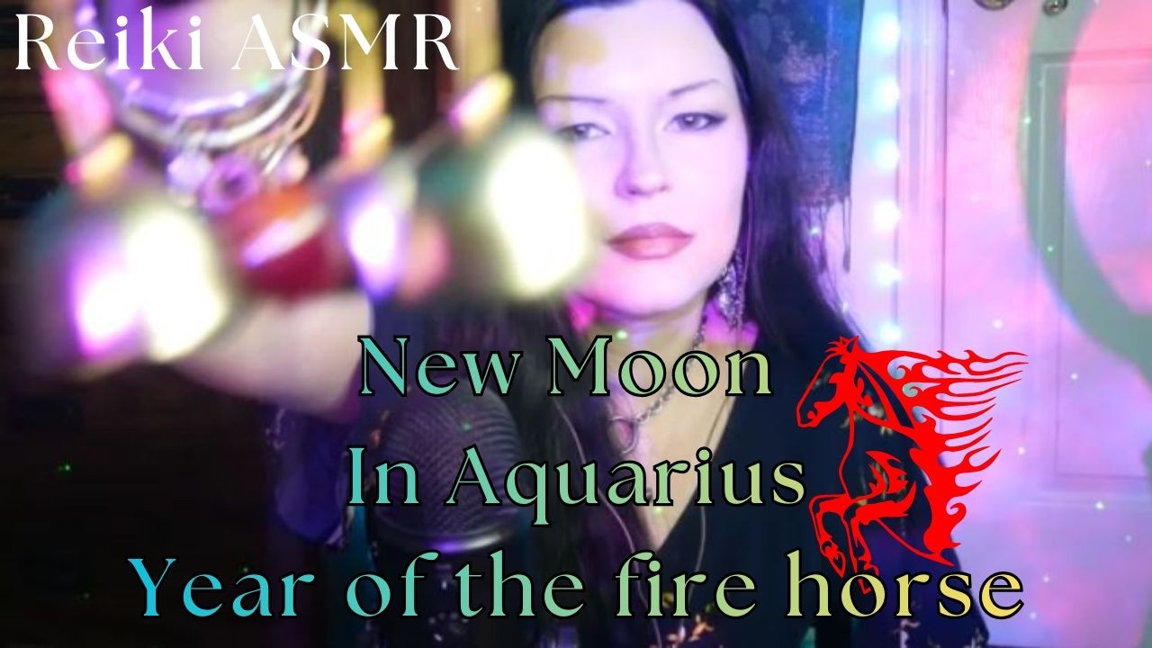 ✨️♒️New Moon In Aquarius~Solar Eclipse~Year of the fire horse