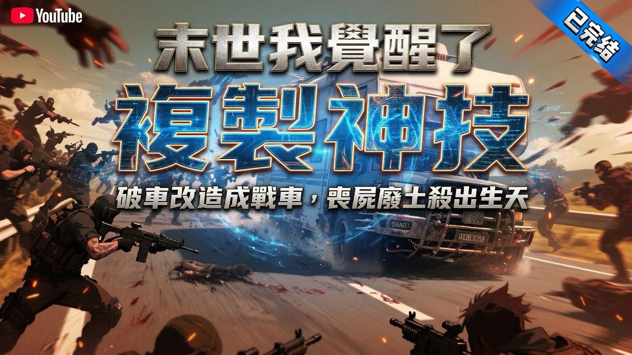 末世我覺醒了複製神技🔪破車改造成戰車，喪屍廢土殺出生天🧟‍♂️ #末世小說 #神級能力 #末日爽文 #完结文 #一口氣看完 