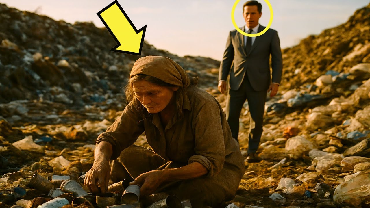 EMPRESARIO VE A SU MAMÁ RECOGIENDO LATAS EN EL BASURERO… PERO ELLA DICE QUE ES SU CULPA…
