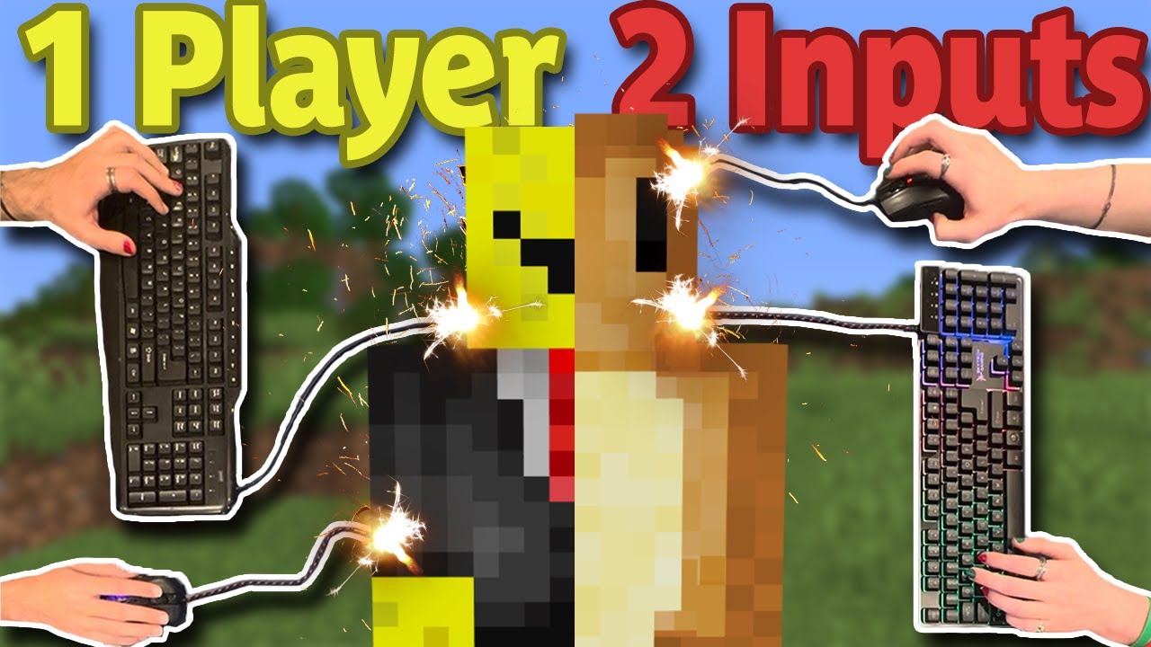 Minecraft, но мы боремся за контроль