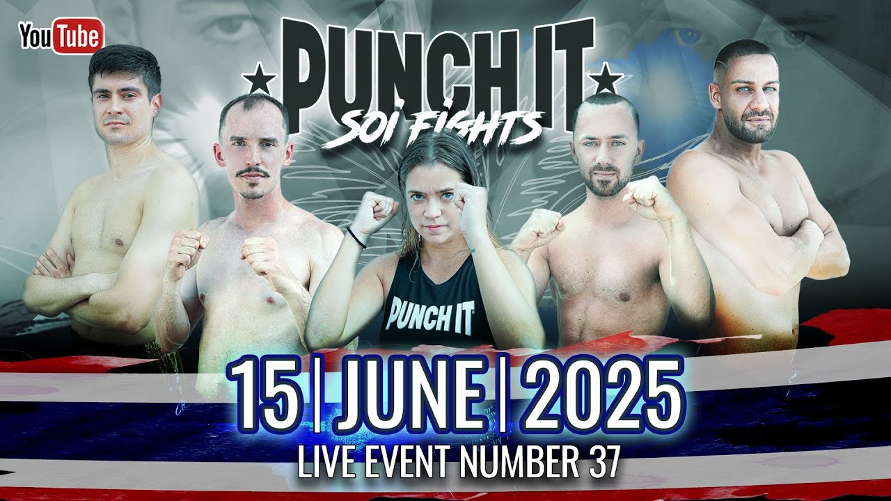 Muay Thai Punch it Soi Fight Thailand - Koh Samui live fight #37