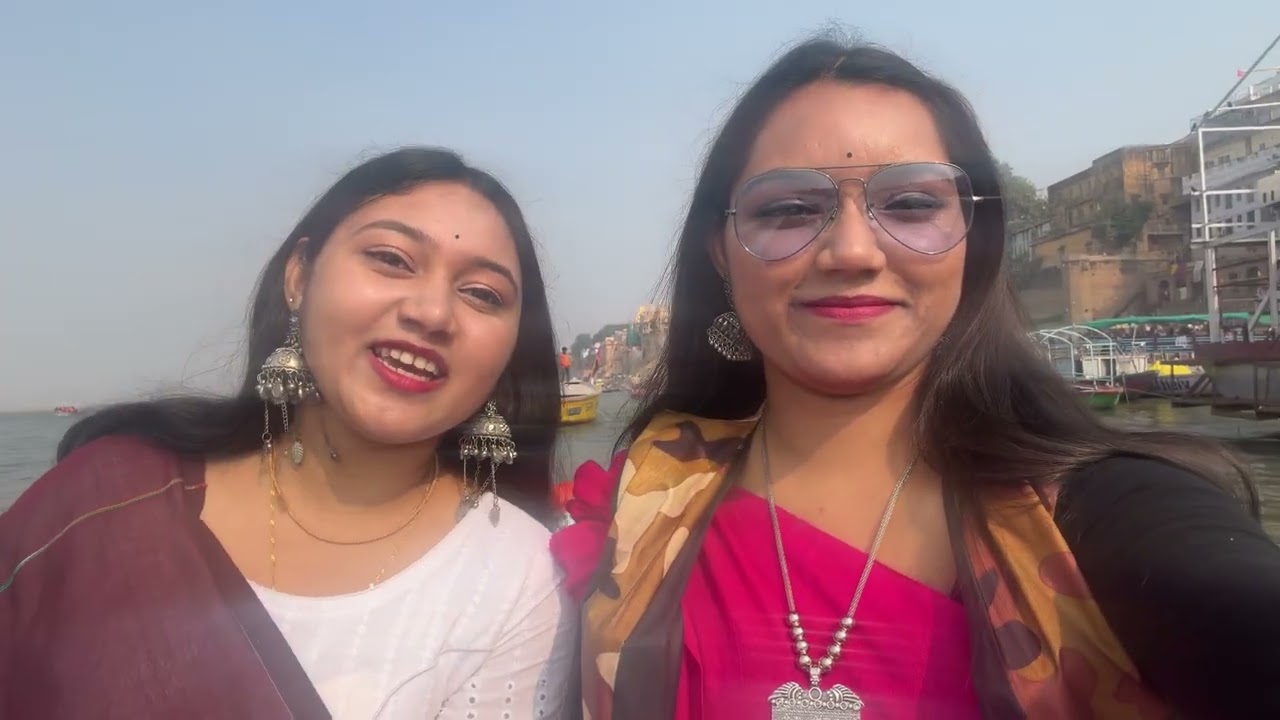 Pt II;banaras trip. Blessed for this view🕉️🥺har har mahadev🙏🏻  #kashi #foryou #gangaarti #blessed 