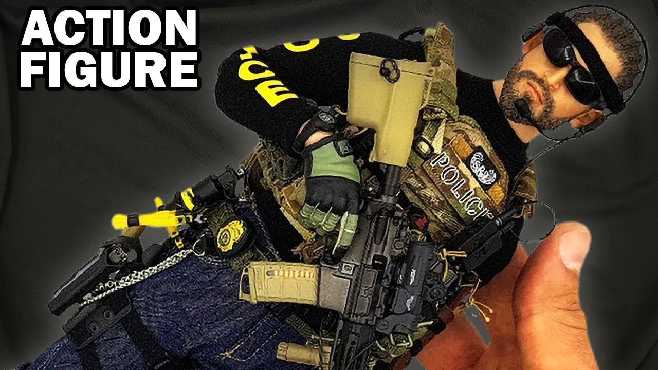 US special forces: DEA SRT - Damtoys 1/6 military action figure review