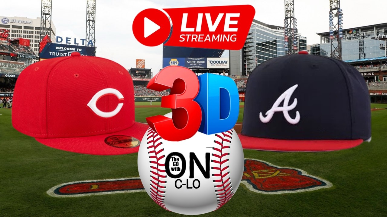 🔴Atlanta Braves vs REDS. Live MLB Baseball⚾. Live Play-by-Play 3D Presentation MLB Livestream.