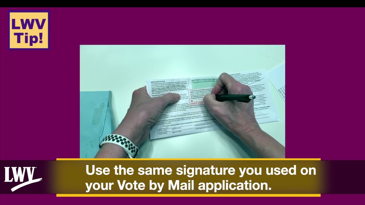Complete Your Ballot by Mail Texas Style with Step by Step Instructions!